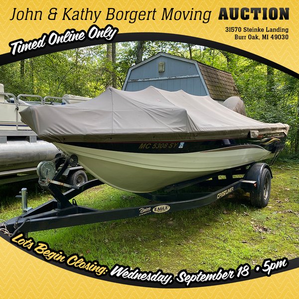TIMED ONLINE ONLY PERSONAL PROPERTY AUCTION IN ST. JOSEPH COUNTY, MICHIGAN