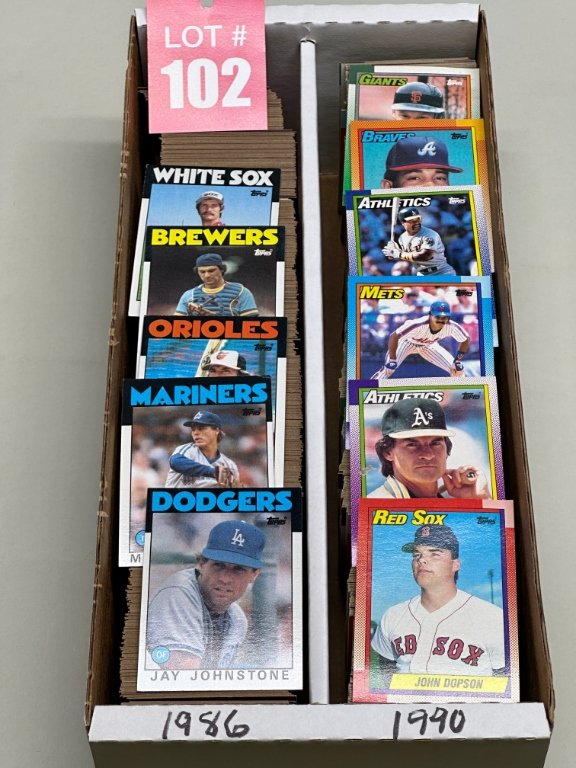 Property photo 3 - MLB, NBA, NFL & NHL Sports Cards #1-TIMED ONLINE ONLY AUCTION IN ALLEN COUNTY INDIANA