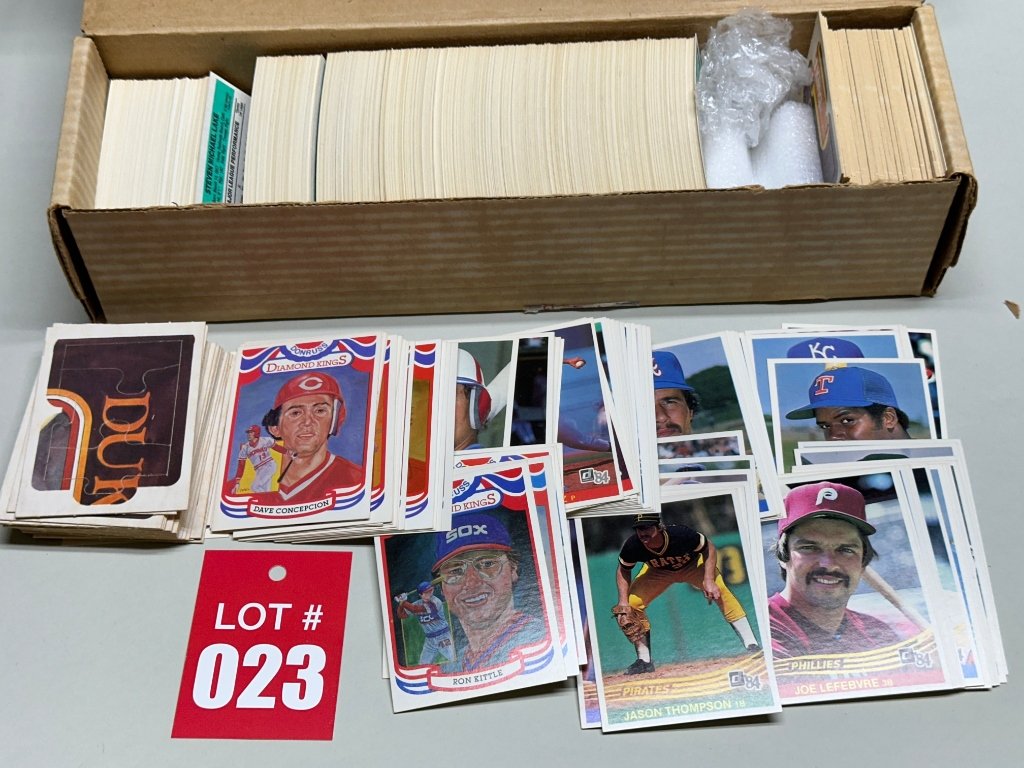 Property photo 80 - MLB, NBA, NFL & NHL Sports Cards #1-TIMED ONLINE ONLY AUCTION IN ALLEN COUNTY INDIANA