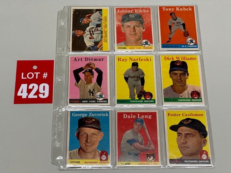 Property photo 248 - MLB, NBA, NFL & NHL Sports Cards #1-TIMED ONLINE ONLY AUCTION IN ALLEN COUNTY INDIANA