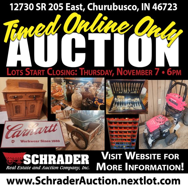 PERSONAL PROPERTY AUCTION IN ALLEN COUNTY INDIANA