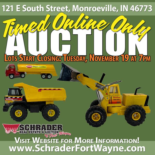 TIMED ONLINE VINTAGE TOY AUCTION #7 IN ALLEN COUNTY, INDIANA