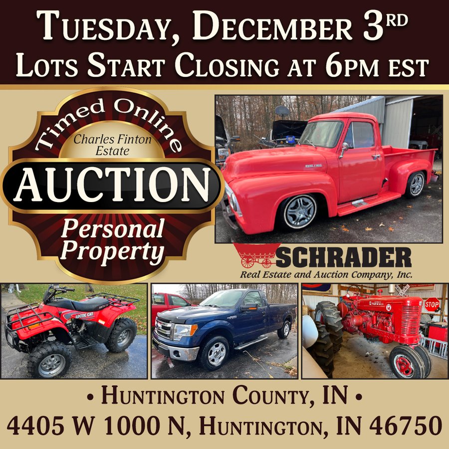 TIMED ONLINE ONLY - PERSONAL PROPERTY AUCTION