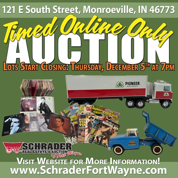 PERSONAL PROPERTY AUCTION - ALLEN COUNTY IN