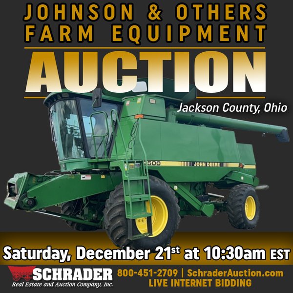 FARM EQUIPMENT AUCTION IN JACKSON COUNTY OHIO