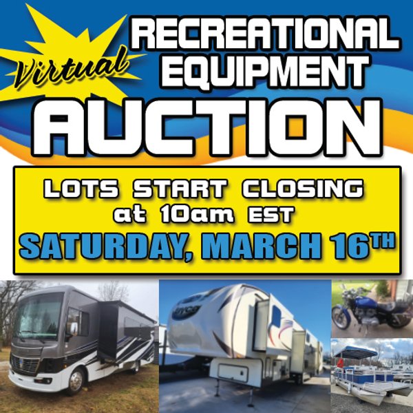 VIRTUAL SPRING RV/RECREATIONAL CONSIGNMENT AUCTION