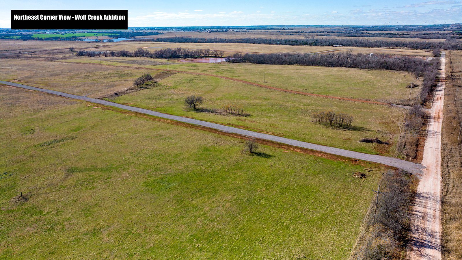 Property photo 1 - TIMED ONLINE REAL ESTATE - PREMIER SMALL ACREAGE BUILDING SITES - WOLF CREEK ESTATES IN KINGFISHER COUNTY, OKLAHOMA