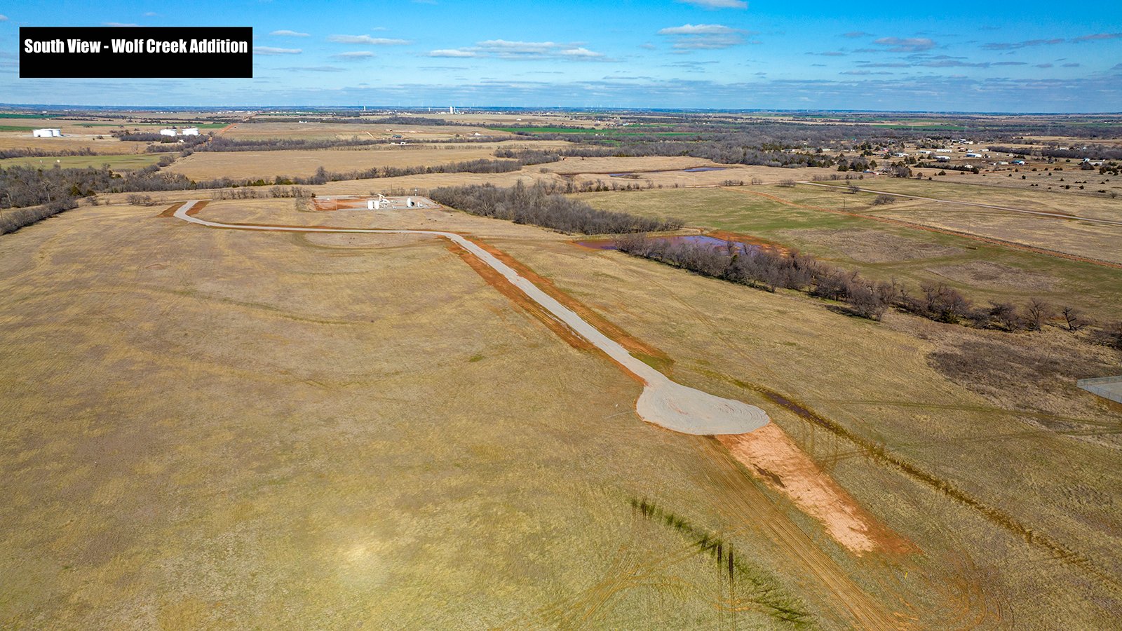 Property photo 4 - TIMED ONLINE REAL ESTATE - PREMIER SMALL ACREAGE BUILDING SITES - WOLF CREEK ESTATES IN KINGFISHER COUNTY, OKLAHOMA