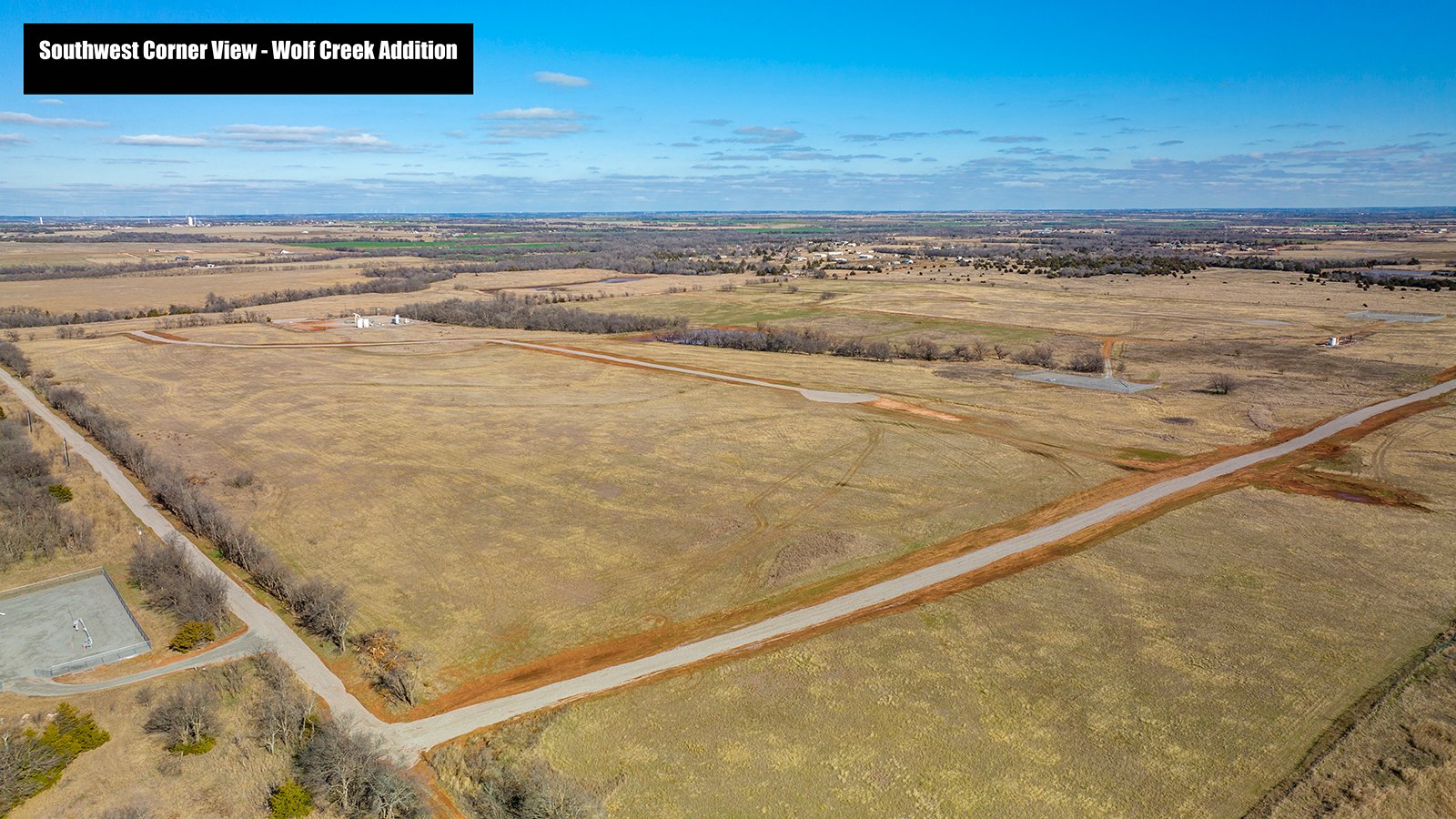 Property photo 5 - TIMED ONLINE REAL ESTATE - PREMIER SMALL ACREAGE BUILDING SITES - WOLF CREEK ESTATES IN KINGFISHER COUNTY, OKLAHOMA