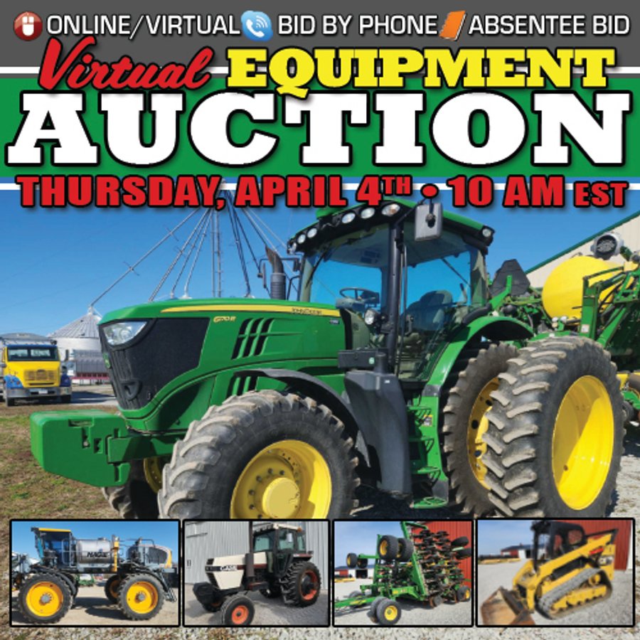APRIL VIRTUAL FARM EQUIPMENT CONSIGNMENT AUCTION