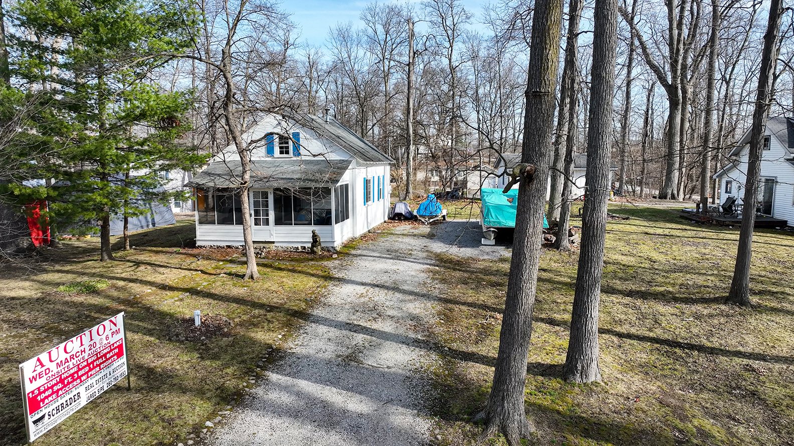 Property photo 1 - REAL ESTATE AUCTION - HOME OFFERED IN 1 TRACT IN LAGRANGE COUNTY, INDIANA