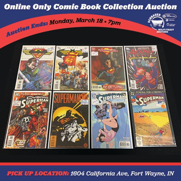 TIMED ONLINE Buchheit Comic Book Collection in ALLEN COUNTY, INDIANA