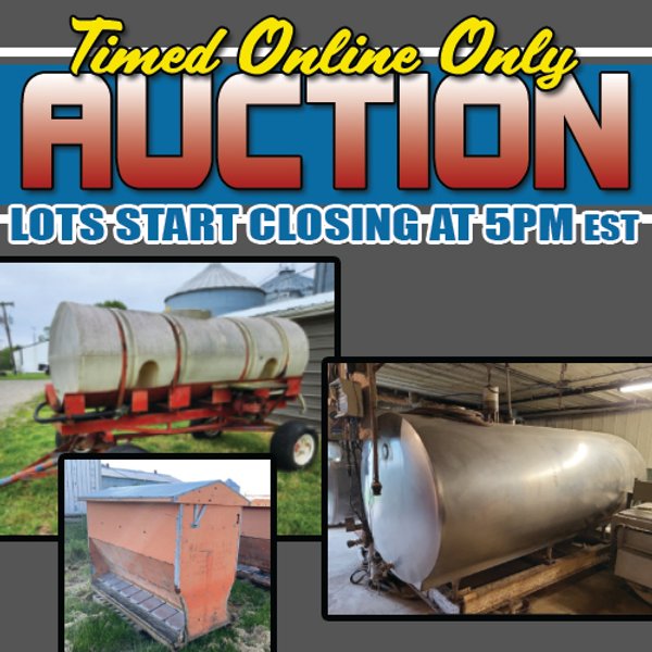 JUNE CONSIGNMENT TIMED ONLINE FARM EQUIPMENT AUCTION