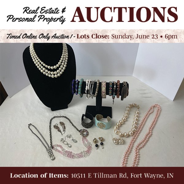 TIMED ONLINE PERSONAL PROPERTY AUCTION IN ALLEN COUNTY, INDIANA