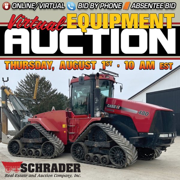 AUGUST VIRTUAL CONSIGNMENT FARM EQUIPMENT AUCTION