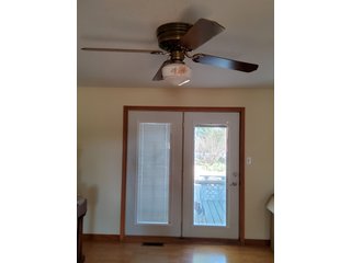 Beautiful country home. 2,692+/- finished sq. ft. home or a total of  3,588+/- sq. ft., 2 pole buildings 40'x75' & 50'x50' w/ interconnecting corridor, both heated & insulated. One has been used as a shop/storage/commercially & has water & rest room. The other has multi-uses w/ tile flooring, full bath & kitchenette great for get-togethers, auto storage & many other uses & a 32'x40' pole building w/ gravel floor great for horses & livestock or extra storage, an additional separate 2 car garage. The home has had many updates most noticeably a totally remodeled master suite, flooring throughout the home, a second main floor bedroom w/ walkout deck & patio, there is a 3rd bedroom, upstairs & large landing w/ room for an extra bed. One & a half baths, large living room, sliding door to deck & patio. Eat in kitchen w/ appliances, a separate dining area. Central air & heat pump. Shady rear patio & deck. The basement is partially finished. There are many updates & amenities too numerous to mention & must be seen in person. A great property for storage, business, hobbies and/or livestock. Stocked fish pond, pasture & potential building site. Come & investigate the potential. - REAL ESTATE FOR SALE - 10.2+/- ACRES IN WHITLEY COUNTY INDIANA