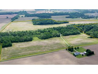 <li>Road Frontage on Bass and Eme Roads
<li>Just South of Arcola
<li>Mostly Tillable & Woods
<li>Residential Development Potential
<lI>Northwest Allen County Schools<br><bR>
<b>UTILITIES</b><br>
Electric - Indiana Michigan Power Company
Sewer - Aqua Indiana & City Utilities
Water - City Utilities - 144+/- ACRES FOR SALE IN ALLEN COUNTY, INDIANA - PRICE REDUCED