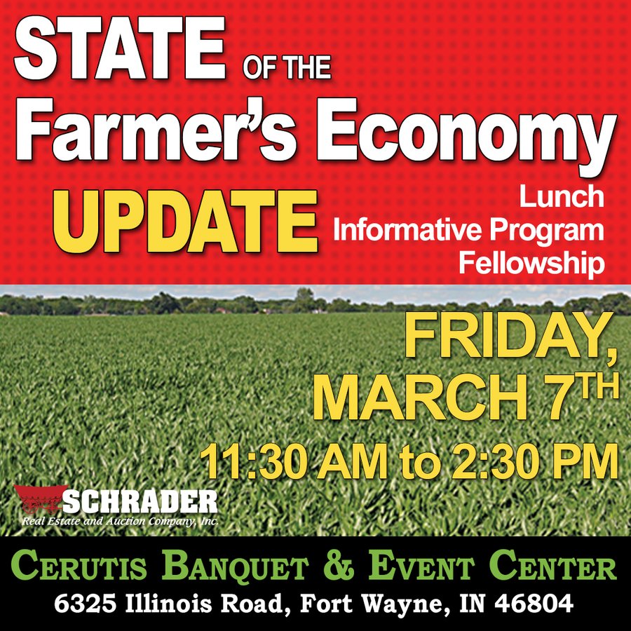 STATE OF THE FARMER'S ECONOMY UPDATE IN FT WAYNE INDIANA