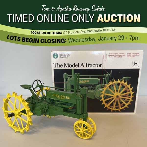PERSONAL PROPERTY AUCTION IN ALLEN COUNTY INDIANA