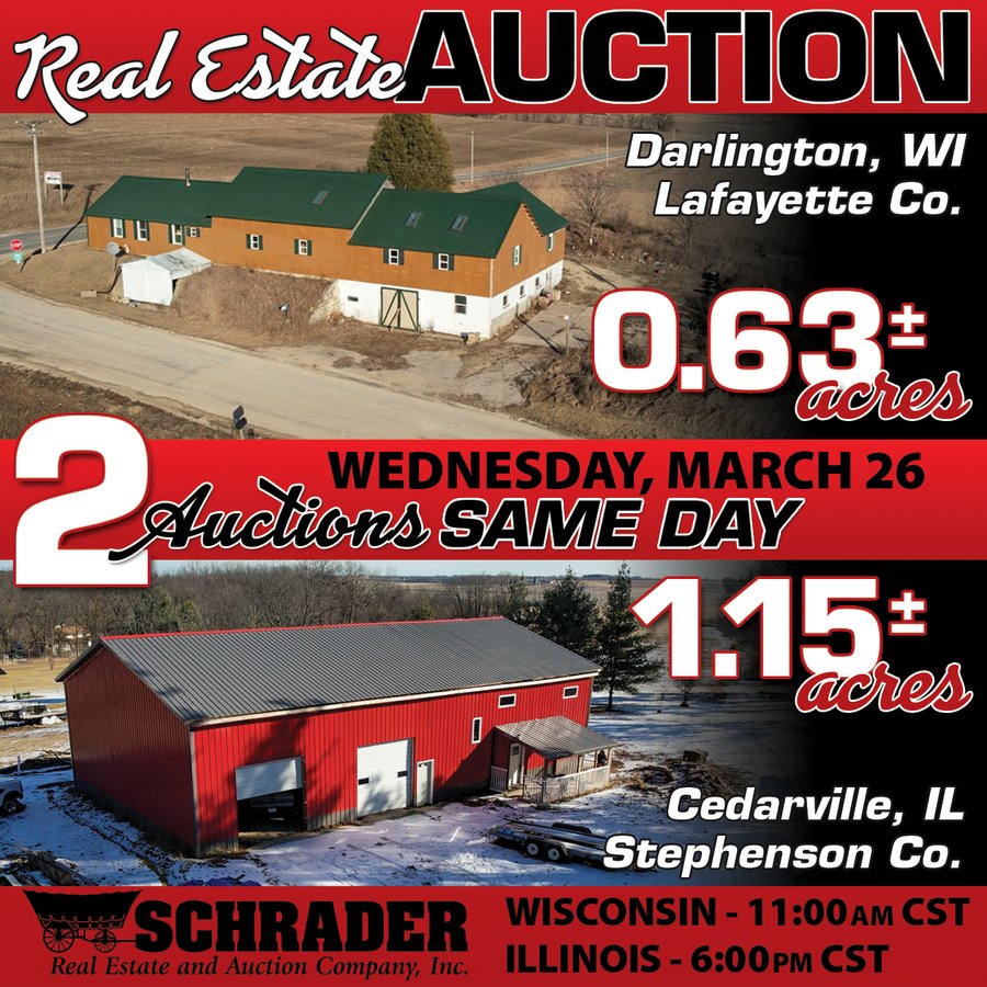 REAL ESTATE AUCTION IN STEPHENSON COUNTY ILLINOIS