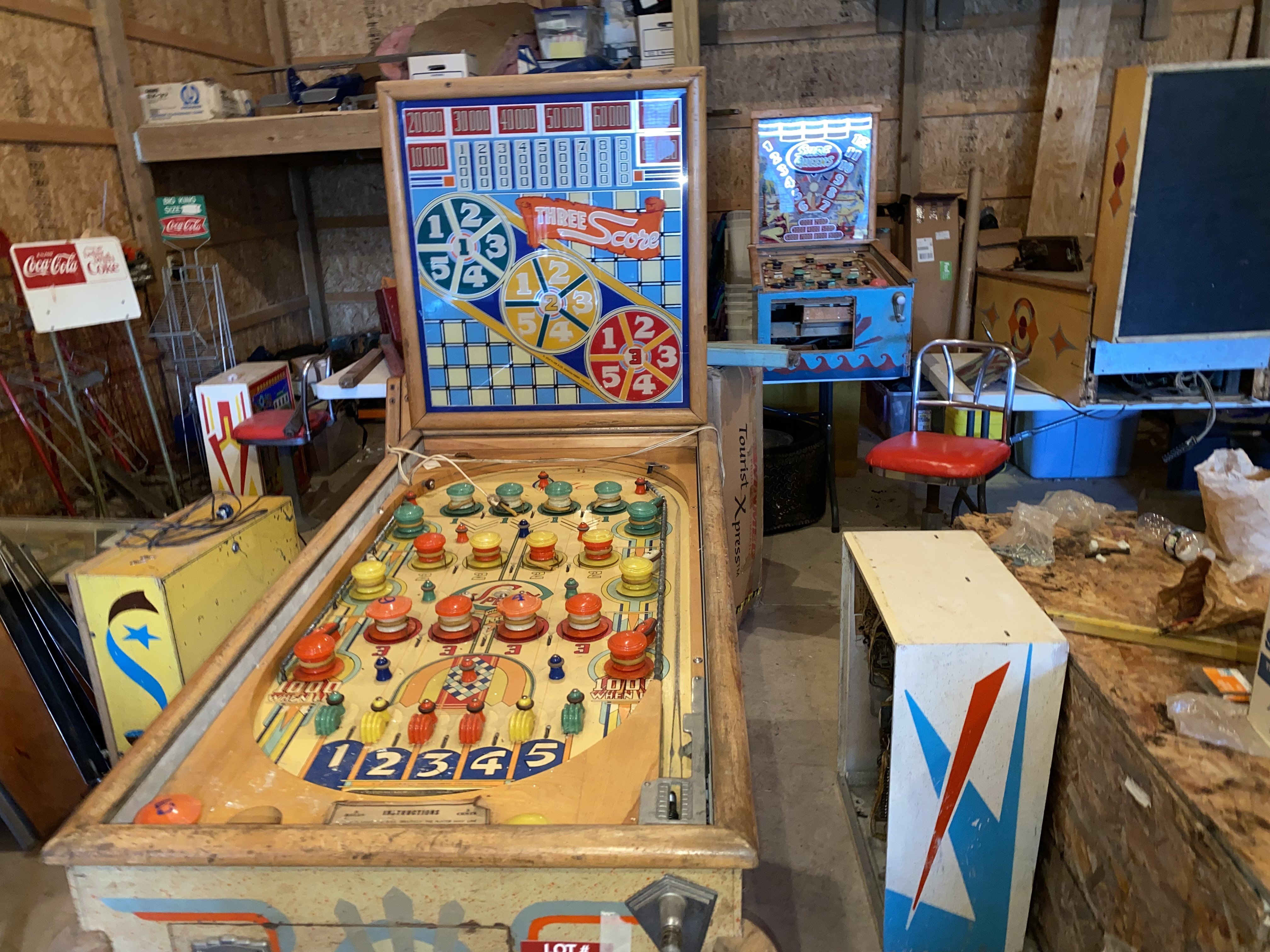 Property photo 94 - TIMED ONLINE ONLY Vintage Pin Ball and Coca Cola Collection AUCTION IN STEUBEN COUNTY, INDIANA