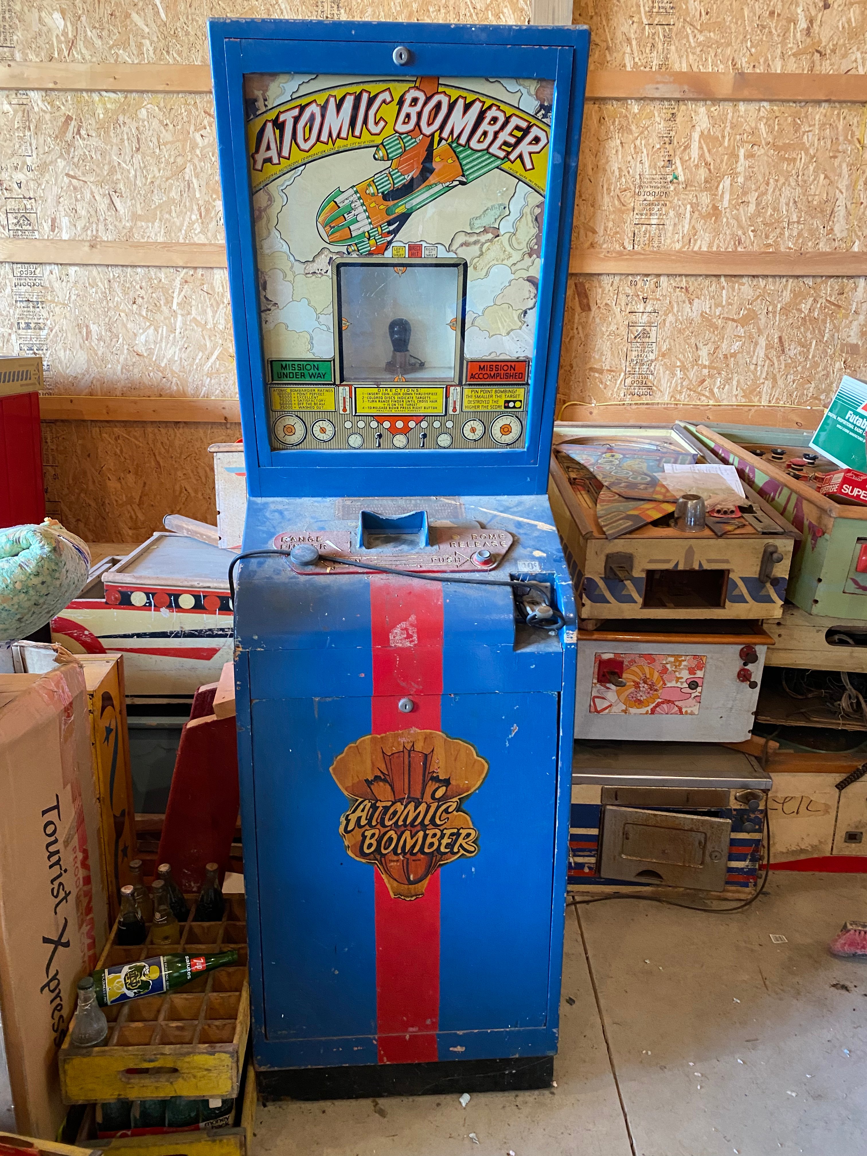 Property photo 2 - TIMED ONLINE ONLY Vintage Pin Ball and Coca Cola Collection AUCTION IN STEUBEN COUNTY, INDIANA
