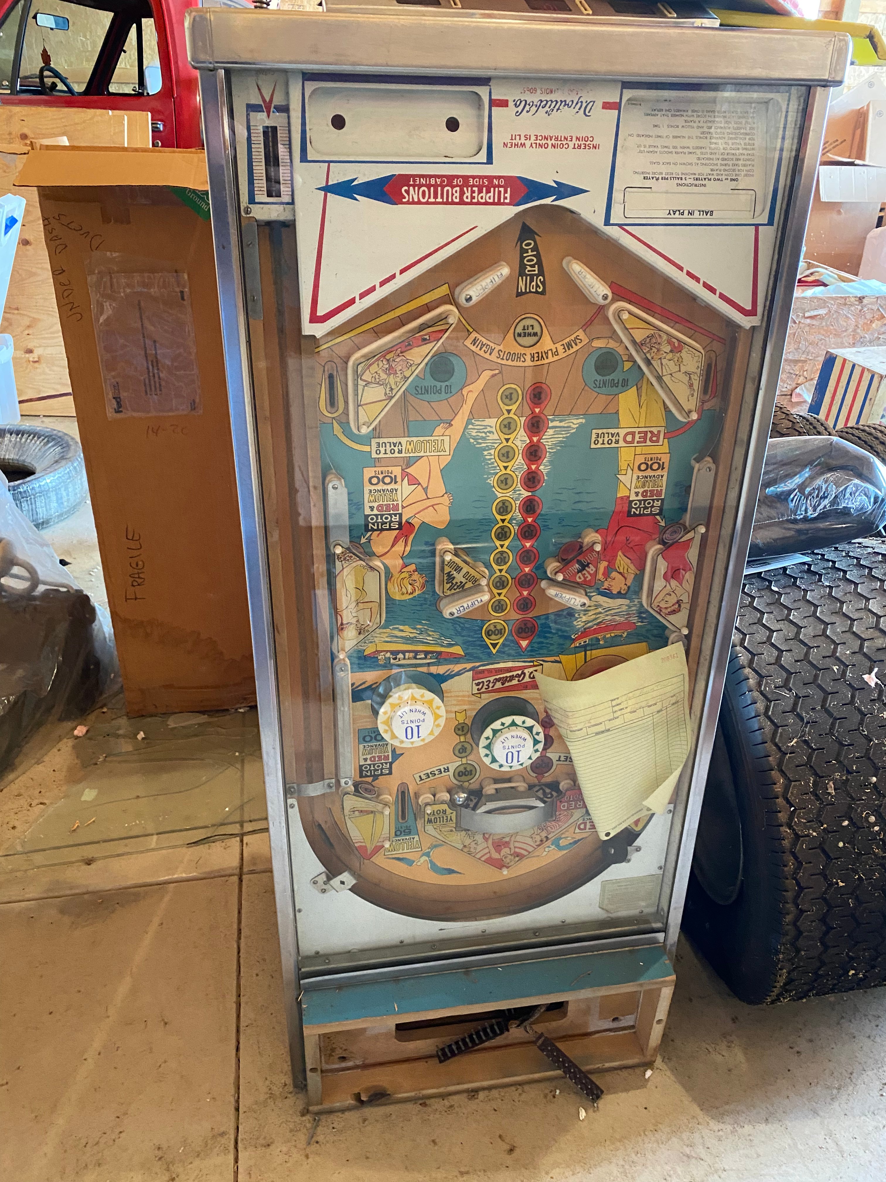 Property photo 4 - TIMED ONLINE ONLY Vintage Pin Ball and Coca Cola Collection AUCTION IN STEUBEN COUNTY, INDIANA