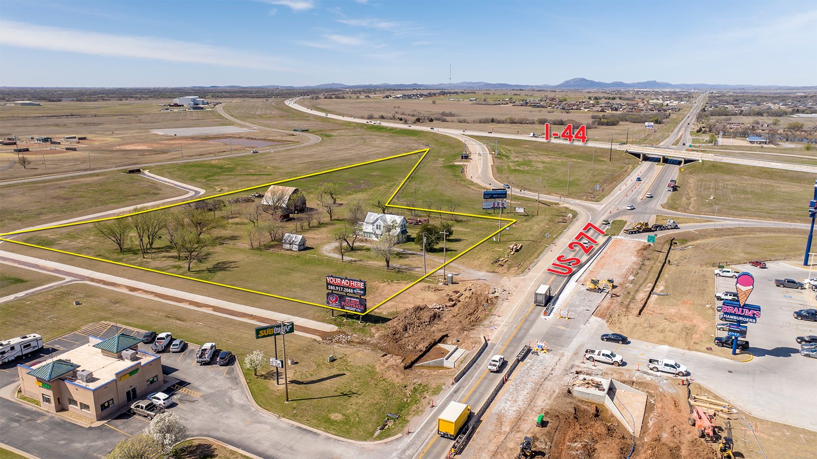 Property photo 3 - SEALED BID LAND AUCTION 5.82+/- ACRES OFFERED IN 1 TRACT IN ELGIN, OKLAHOMA