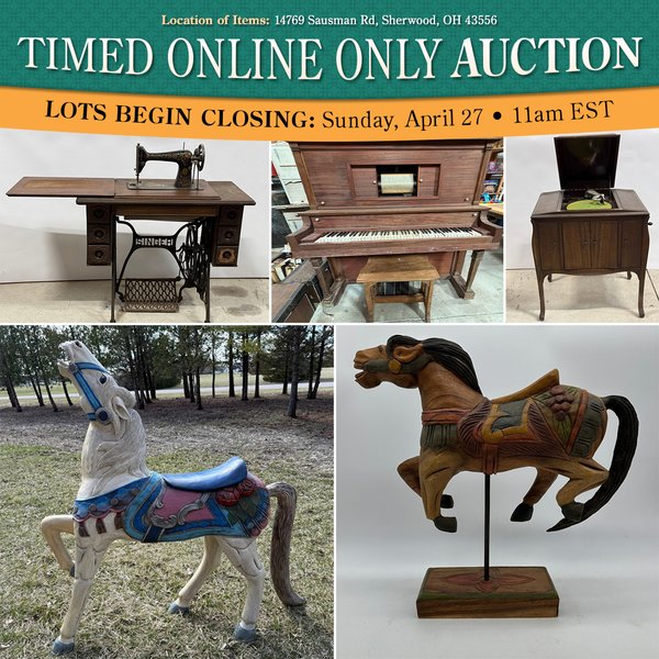 TIMED ONLINE ONLY PERSONAL PROPERTY AUCTION ON DEFIANCE COUNTY OHIO