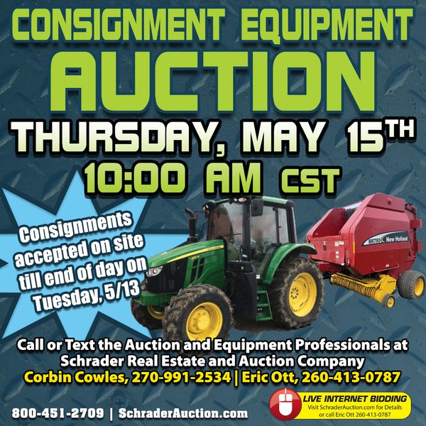 FARM EQUIPMENT AUCTION IN WARREN COUNTY, KENTUCKY