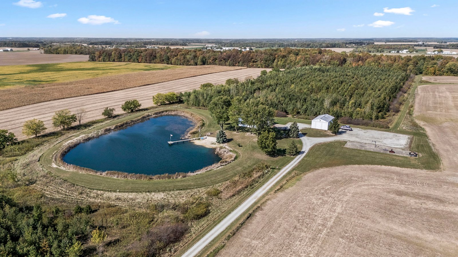Property photo 2 - REAL ESTATE AUCTION - 37.5+/- ACRES OFFERED IN 3 TRACTS IN WHITLEY COUNTY, INDIANA