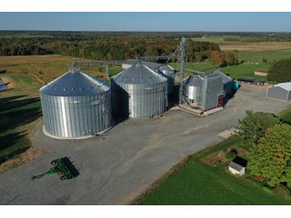 Property photo 1 - SEALED BID - 818,000 BU. GRAIN SYSTEM AND 12,600 SQ. FT. SHOP OFFERED IN 2 TRACTS IN CLARK COUNTY, WISCONSIN