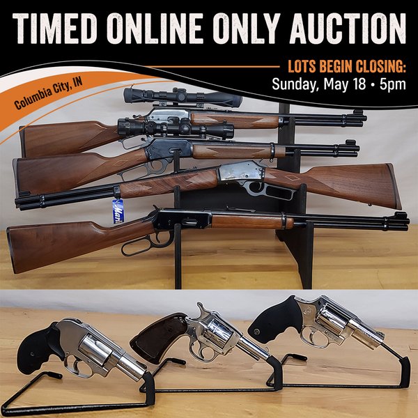 TIMED ONLINE ONLY PERSONAL PROPERTY AUCTION IN WHITLEY COUNTY, INDIANA