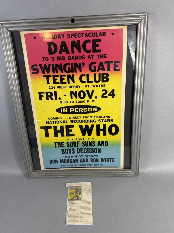 Property photo 366 - TIMED ONLINE ONLY MUSIC LEGENDS MEMORABILIA AUCTION IN ALLEN COUNTY INDIANA