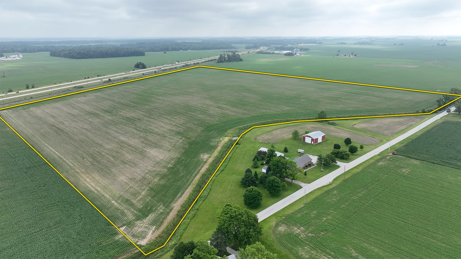 Property photo 2 - CANCELLED - LAND AUCTION - 70.5+/- ACRES OFFERED IN 1 TRACT IN TIPPECANOE COUNTY, INDIANA