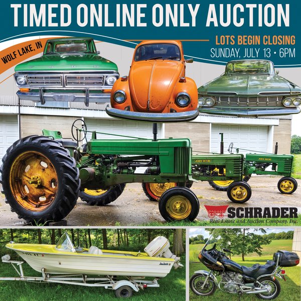 TIMED ONLINE ONLY PERSONAL PROPERTY AUCTION IN NOBLE COUNTY, INDIANA