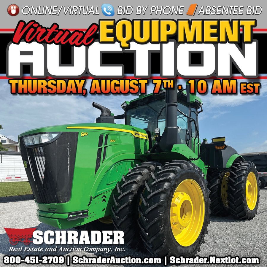 FARM EQUIPMENT VIRTUAL AUCTION