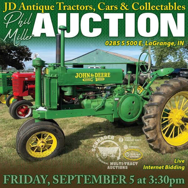 FARM EQUIPMENT AUCTION IN LAGRANGE COUNTY INDIANA