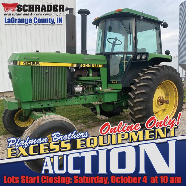 TIMED ONLINE ONLY FARM EQUIPMENT AUCTION IN LAGRANGE COUNTY, INDIANA