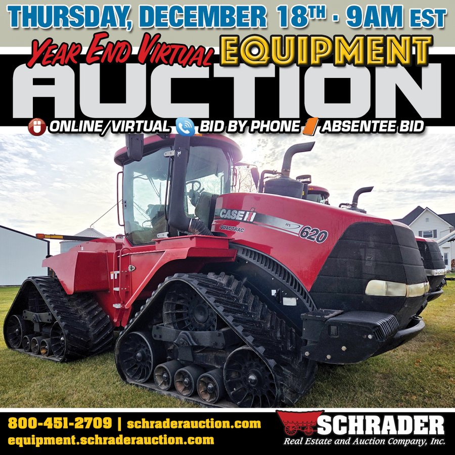 VIRTUAL LARGE FARM EQUIPMENT AUCTION