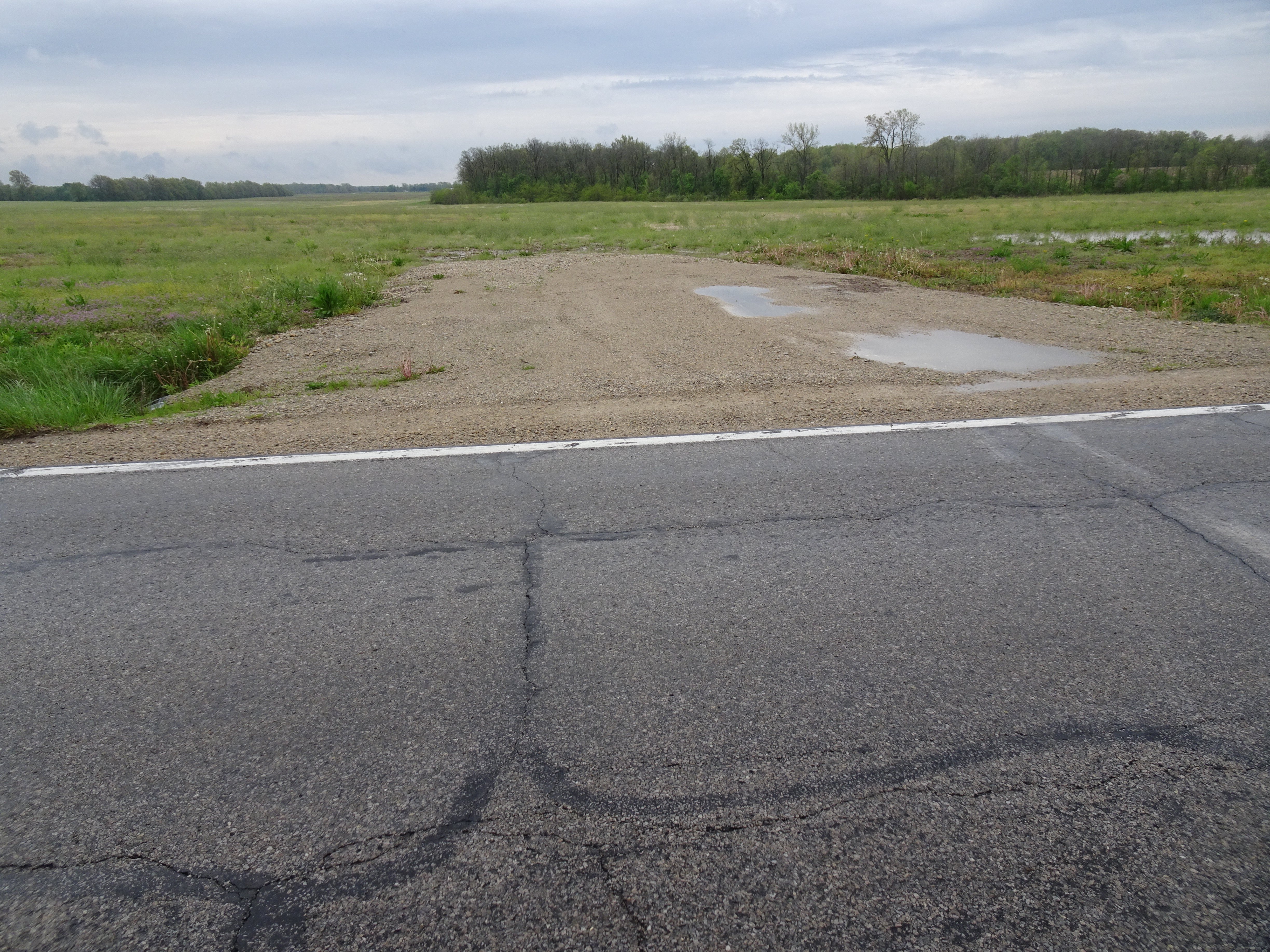 Driveway Entrance - 13.4+/- ACRE WOODS FOR SALE IN JAY COUNTY, INDIANA
