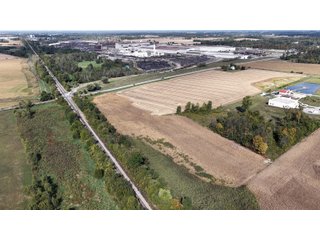 Located just 1/2 mile South of US 30 and directly across from a major industrial hub, this 35.5+/- acre parcel offers an exceptional opportunity for commercial or industrial development in a fast-growing area of Allen and Whitley Counties. With direct frontage on County Line Road and Yellow River Road, and bordered by active railroad tracks on the southern boundary, this site offers excellent logistics potential - including the possibility for a future rail spur.
Currently comprised of highly productive tillable ground with Pewamo, Blount, and Haskins soils, this tract offers strong investment value while planning for future use. The site includes dual road access, making it ideal for phased development or potential subdivision. - LAND FOR SALE IN ALLEN COUNTY, INDIANA