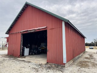 This is a tremendous opportunity to purchase a rural home and four Outbuildings with significant square footage under roof. The outbuildings offer a plethora of opportunities for livestock and/or storage, and the acreage allows for further expansion if desired. The outbuildings total 18,560 Sq. Ft. and the house contains 1,768 sq ft, 3 bedrooms, and one full bath. - REAL ESTATE FOR SALE 11.13+/- ACRES IN HUNTINGTON COUNTY, INDIANA
