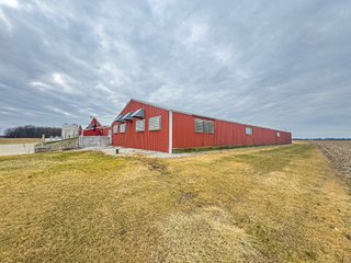 This is a tremendous opportunity to purchase a rural home and four Outbuildings with significant square footage under roof. The outbuildings offer a plethora of opportunities for livestock and/or storage, and the acreage allows for further expansion if desired. The outbuildings total 18,560 Sq. Ft. and the house contains 1,768 sq ft, 3 bedrooms, and one full bath. - REAL ESTATE FOR SALE 11.13+/- ACRES IN HUNTINGTON COUNTY, INDIANA