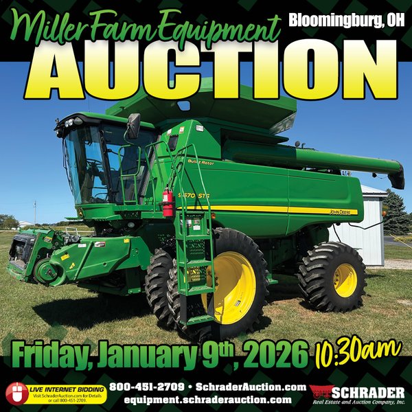 FARM EQUIPMENT AUCTION IN FAYETTE COUNTY, OHIO