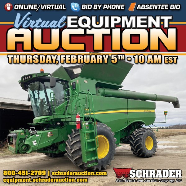 VIRTUAL LARGE FARM EQUIPMENT AUCTION