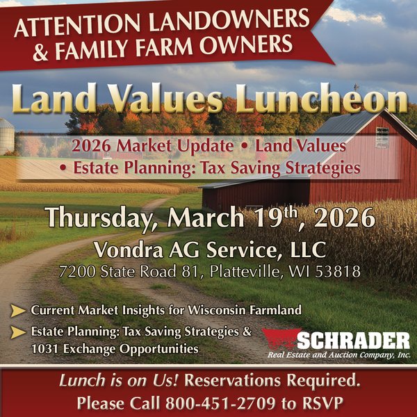 STATE OF THE FARMER'S ECONOMY UPDATE IN GRANT COUNTY, WISCONSIN