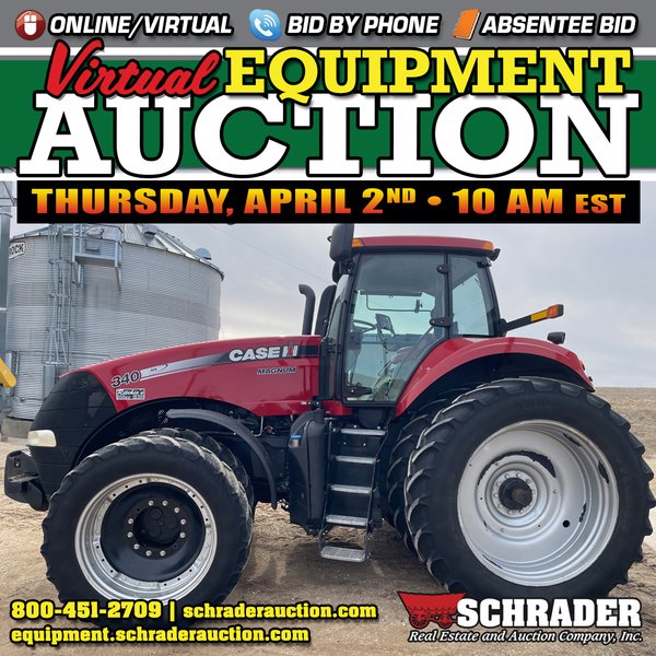 VIRTUAL LARGE FARM EQUIPMENT AUCTION