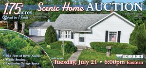 Sold: REAL ESTATE AUCTION - 1.75+/-ACRES OFFERED IN 1 TRACT IN DEKALB COUNTY, INDIANA - 6869 Front St, Spencerville, IN 46788 - DeKalb County, Indiana