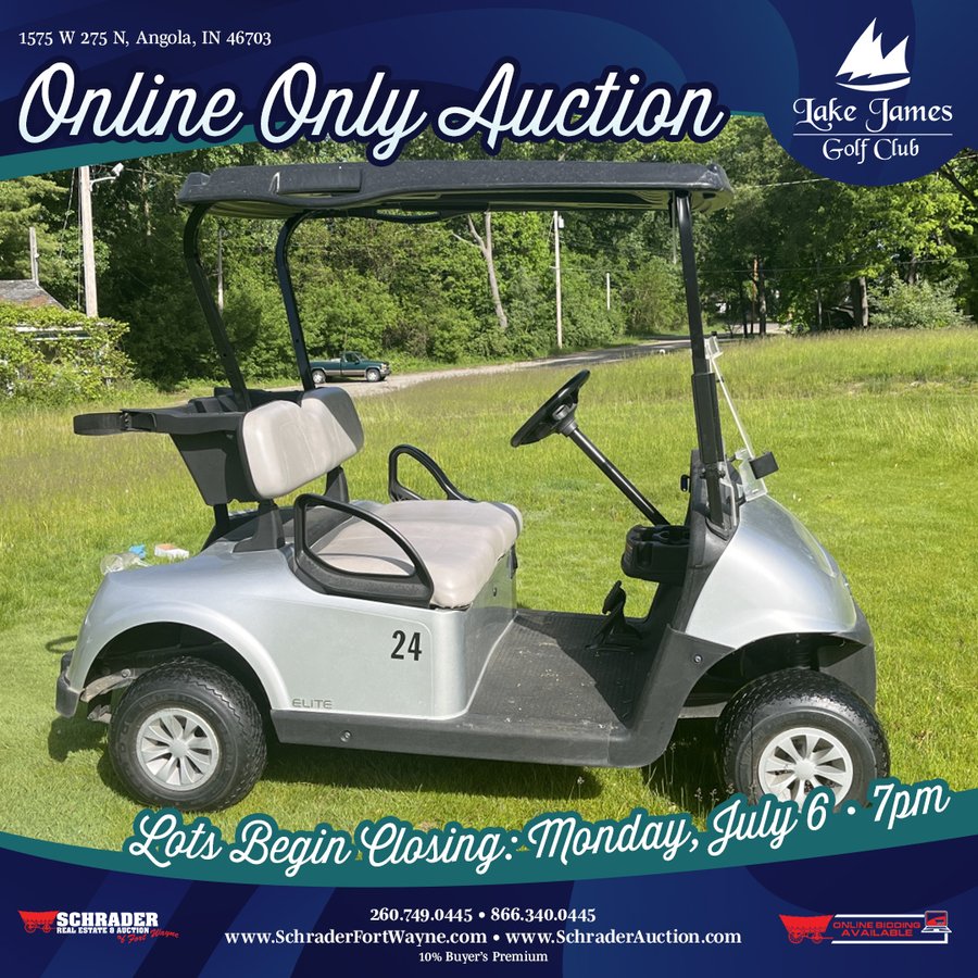 TIMED ONLINE ONLY PERSONAL PROPERTY AUCTION IN STEUBEN COUNTY, INDIANA